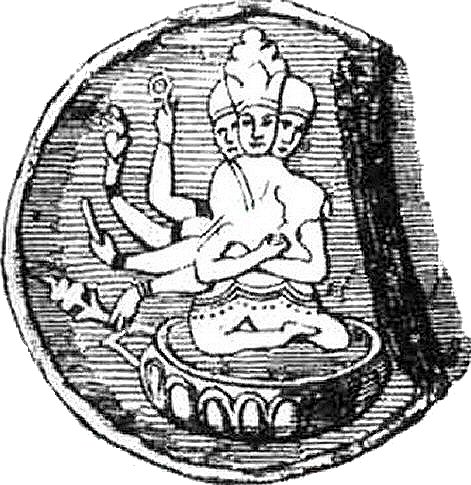 La triple divinité des païens Sibériens.