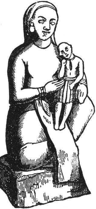 Une mre desse et son fils, de Babylone.