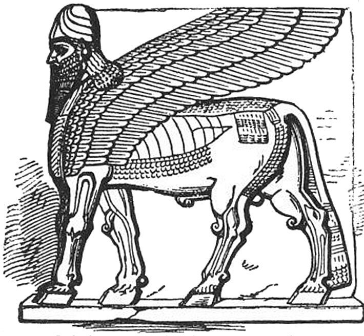 Le Taureau  ailes de Nemrod.