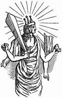 Couronne porte par le dieu Hindou Vichnou.