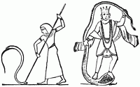 Crishna et la desse gyptienne