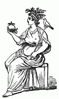 Junon, la Colombe et Rhoia