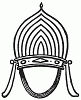 Mitre piscopale du pape